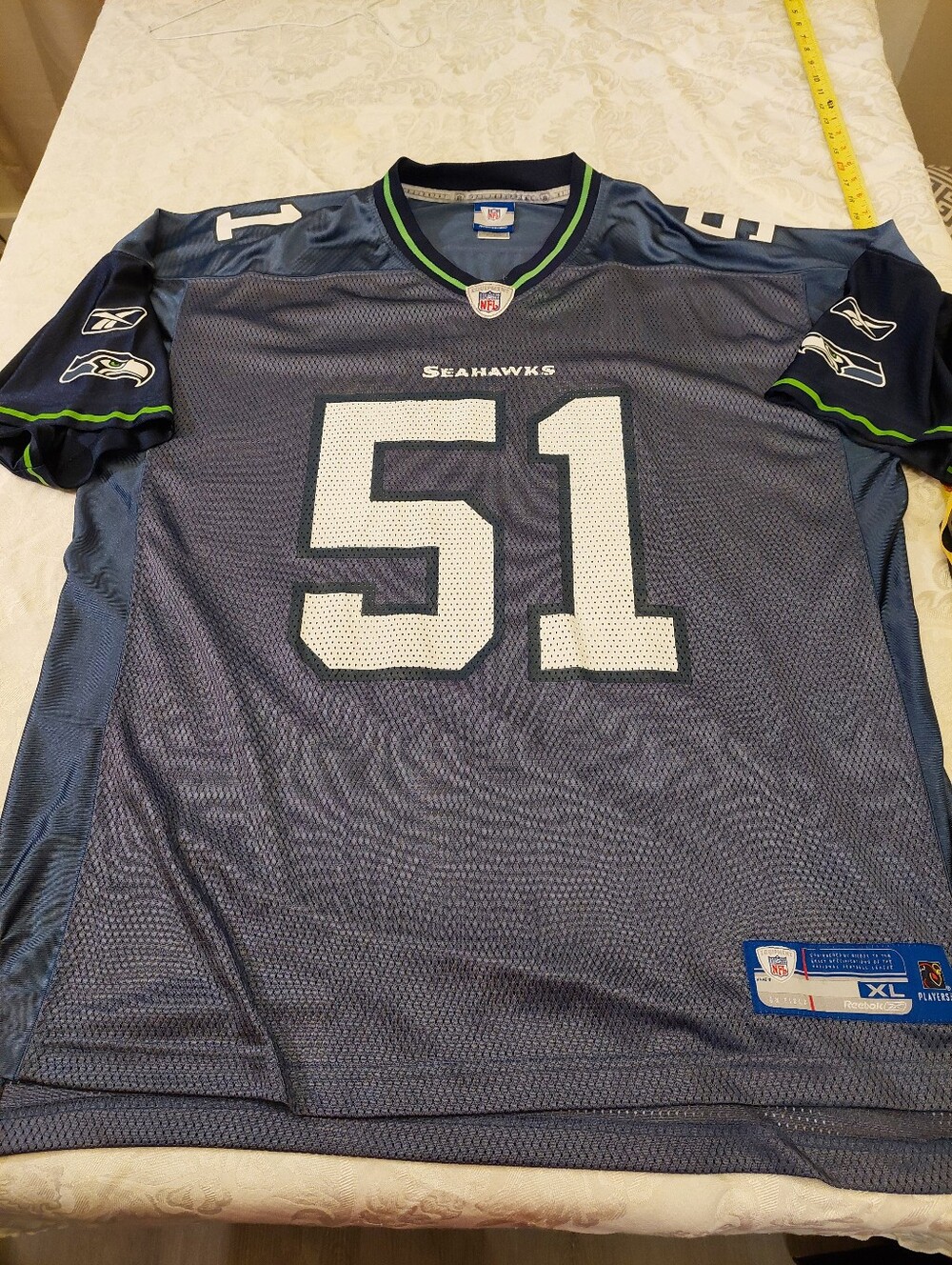 NFL Seattle Seahawks Lofa Tatupu #51 Reebok Jersey.